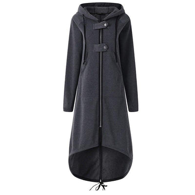 women's hooded trench coat uk