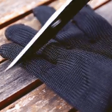 Testen von schnittfesten Handschuhen – Mounteen