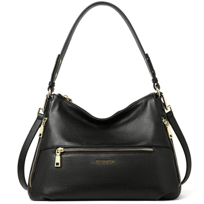 Leather designer handbag for stylish office business women —— BOSTANTEN