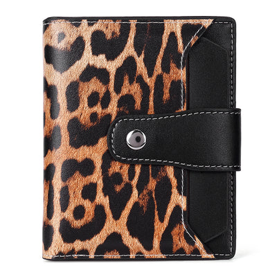 Lnna Small Bi-Fold Pocket Wallet Zippered Checkbook Cover — Bostanten –  BOSTANTEN