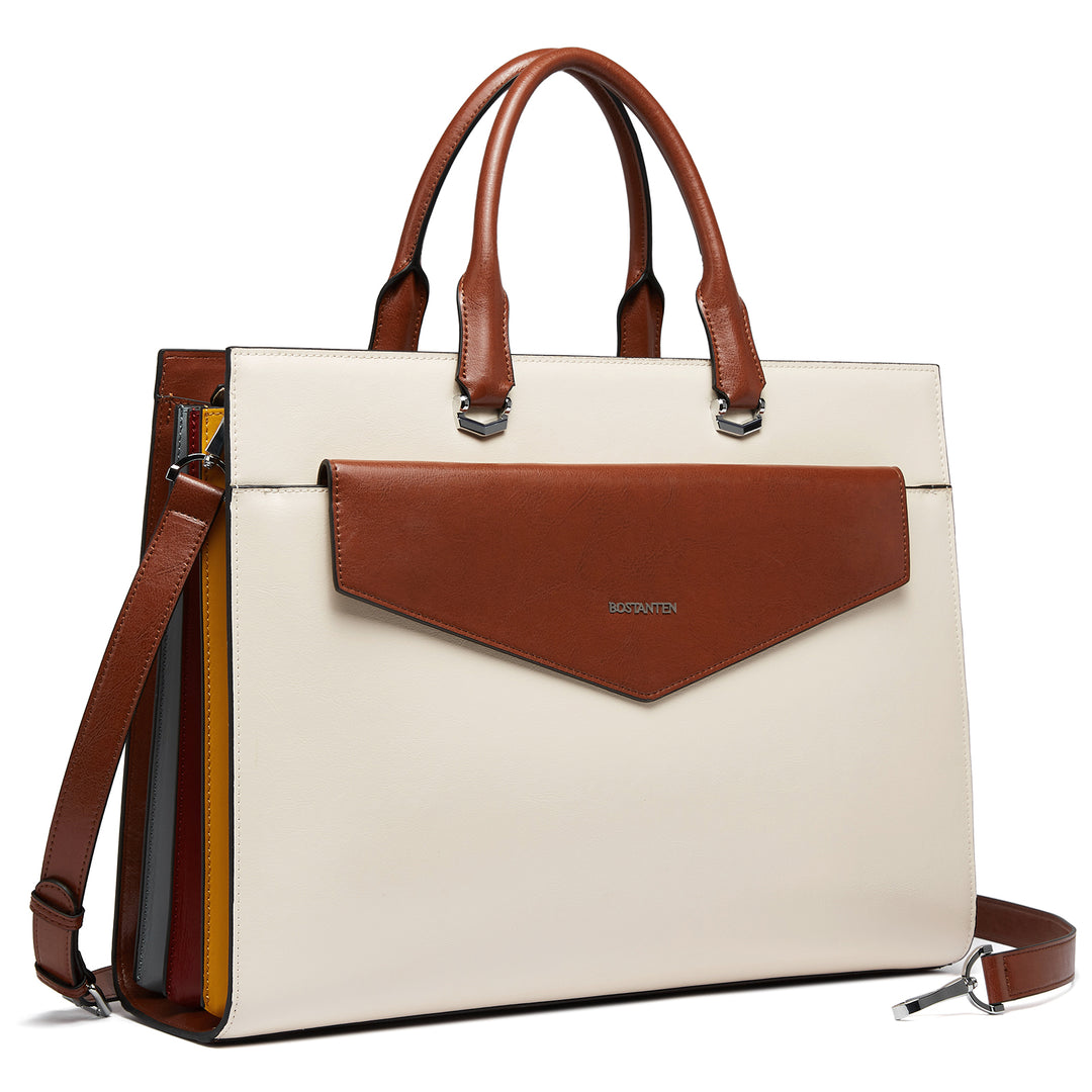 Clare 25 Camel Leather Tote Bag