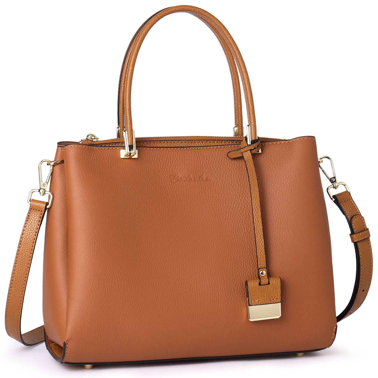 BOSTANTEN Handbags for Women Genuine Leather Designer Satchel Purses T ...