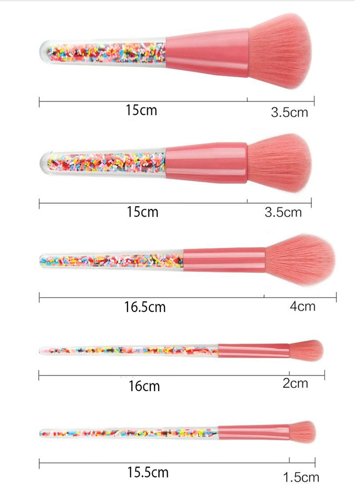 the makeup fairy brushes