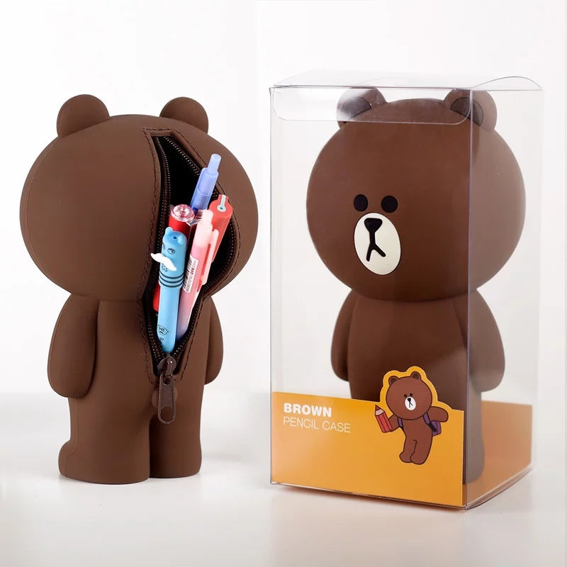 teddy bear pencil case