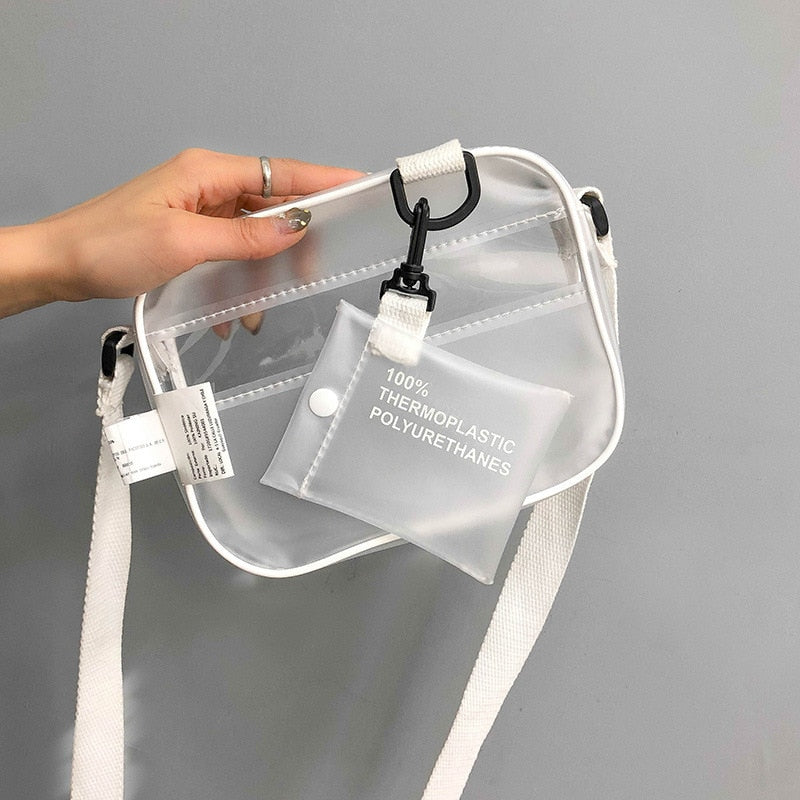 transparent bag crossbody