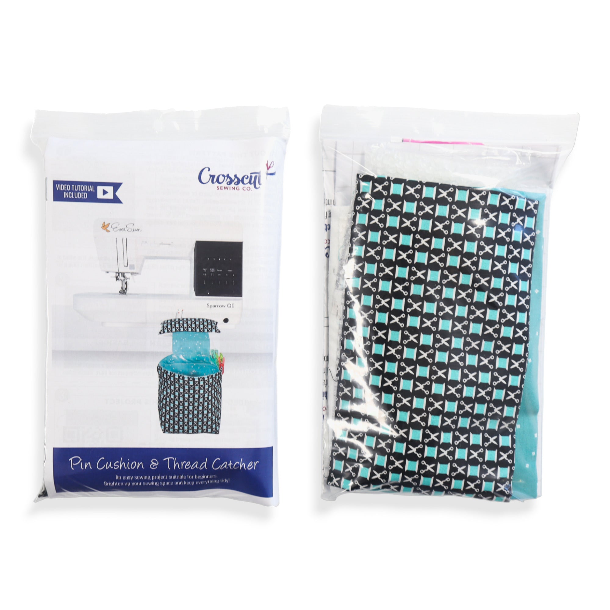 Mini Hand Sewing Kit Adaptive Sewing Tools - Crewel Needles, Bow Threader,  Clips, Pin Cushion and thread - Mitsy Kit