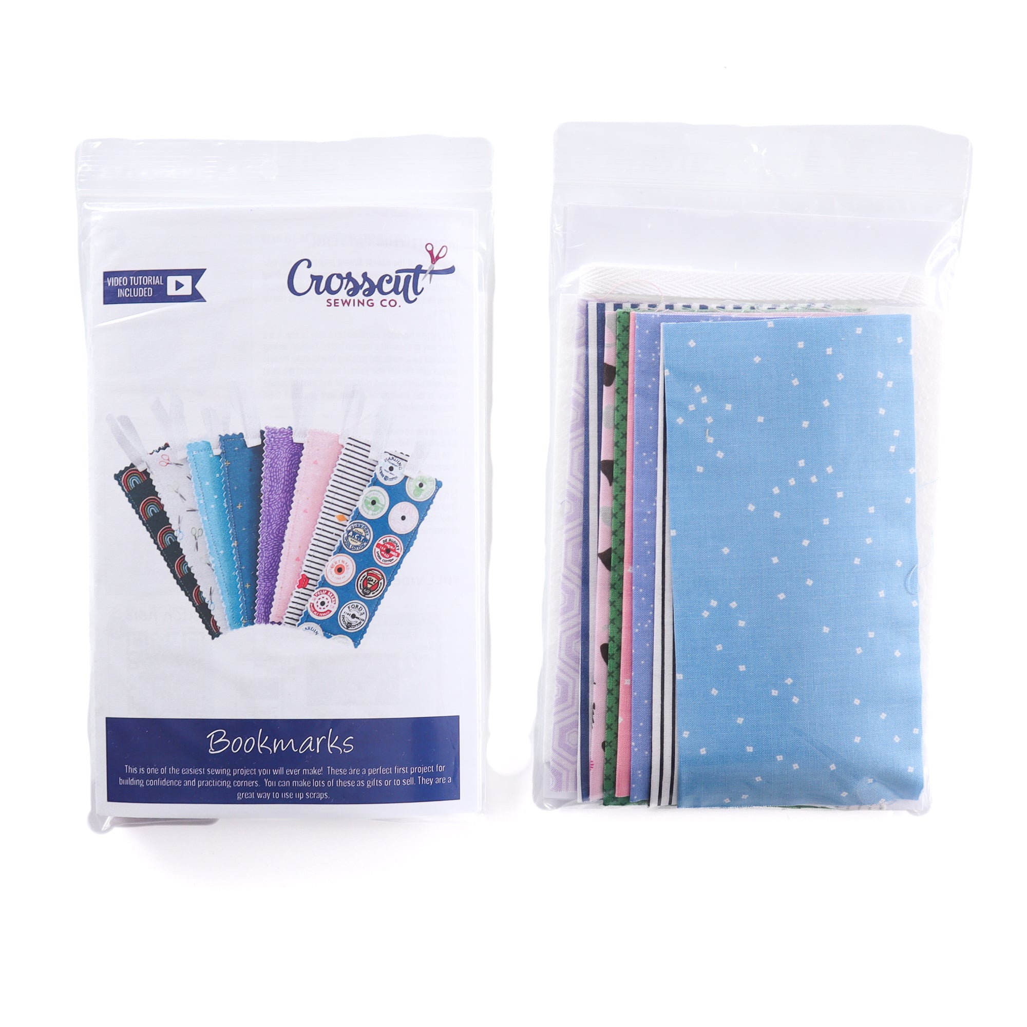 Bookmark Sewing Kit - Sewing Fun – Crosscut Sewing Co.