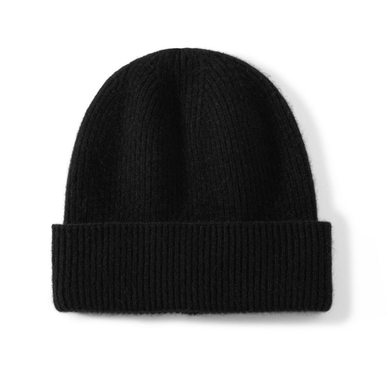 100% Cashmere Beanie Hat for Women and Men, Luxury Lightweight Cashmere Cap for Winter