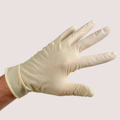 thick latex gloves