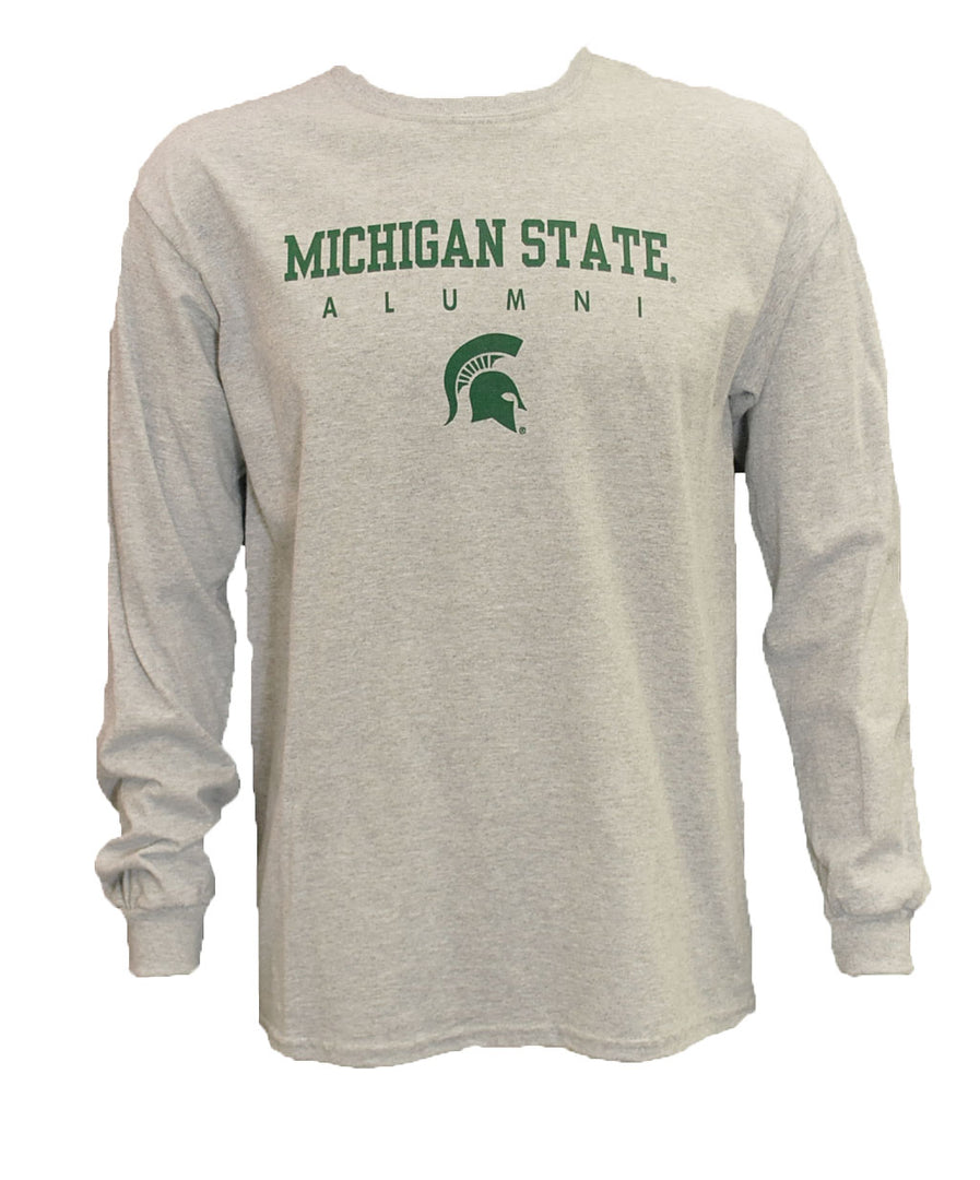 Michigan State University Alumni Sparty Long Sleeve T-Shirt – Campus ...