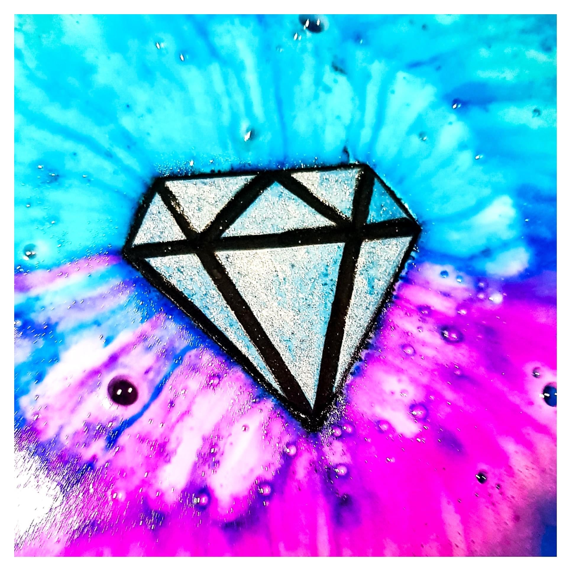 diamond bath bomb