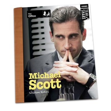 Michael Scott “Wisdom Notes” Mini Quote Notebook — Official The Office  Merchandise At Papersalt