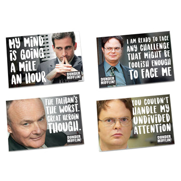 dunder mifflin computer wallpaper Magnet for Sale by jserazio1