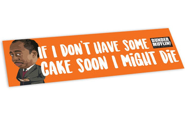 Michael Scott Boom Roasted Bumper Sticker - Official The Office