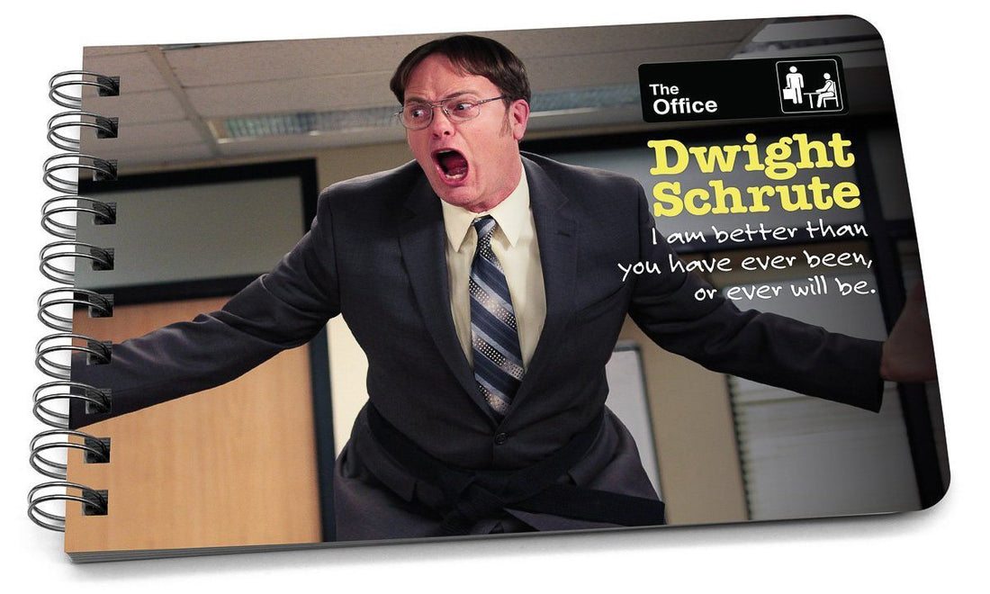 The Official Dwight Schrute Quote Book — Gifts For The Office Fans –  Papersalt