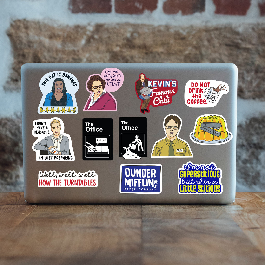 Dwight Schrute “False” Vinyl Sticker - Official The Office Merchandise –  Papersalt