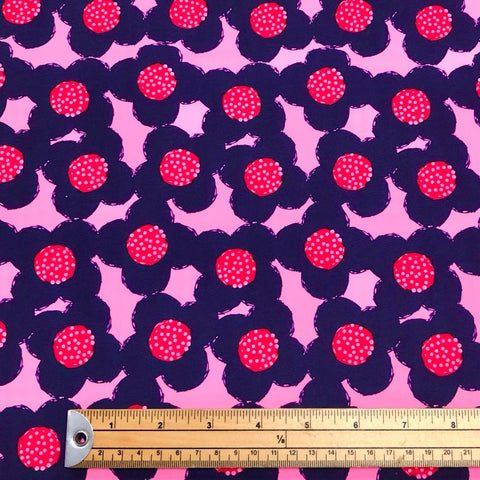 72cm Panel Stars on Pink Lycra Spandex Fabric – Pound Fabrics