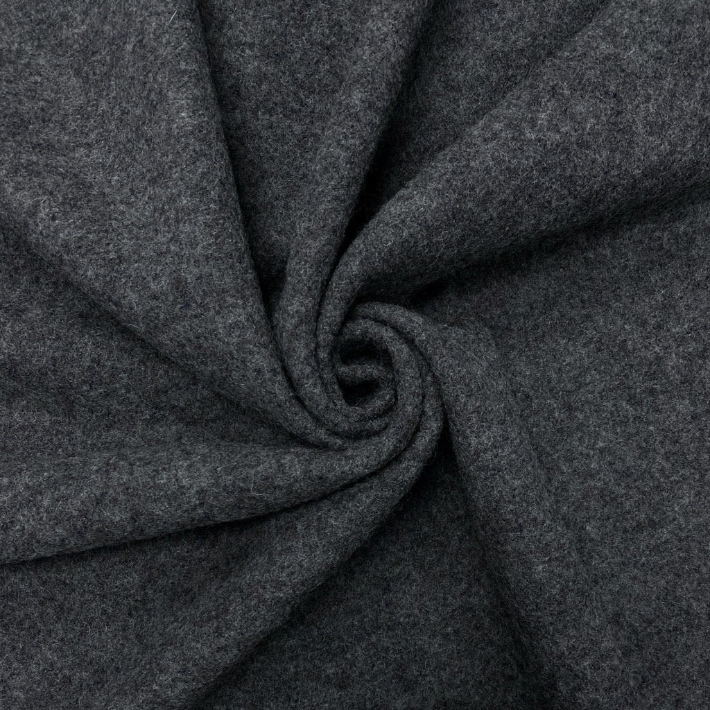 Plain 100% Boiled Wool Fabric | Pound Fabrics
