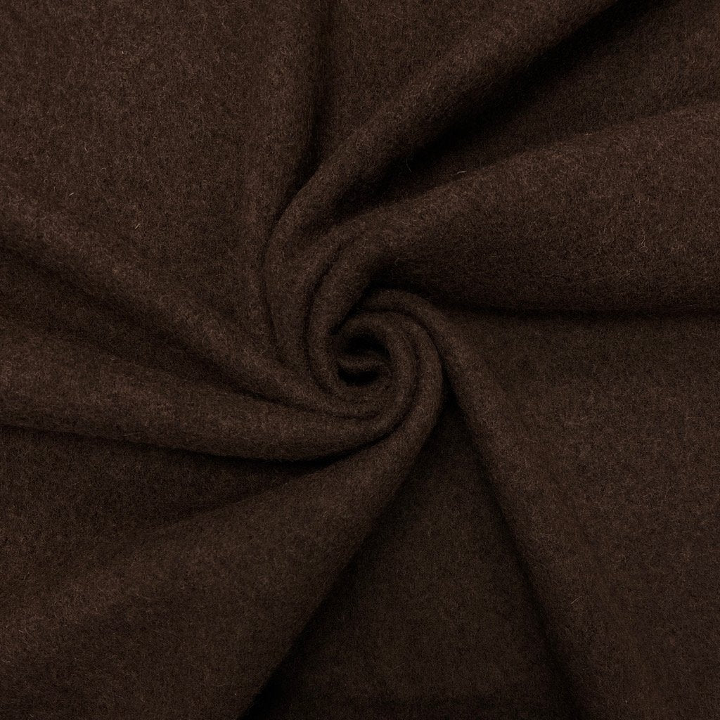 Brown Wool Fabric
