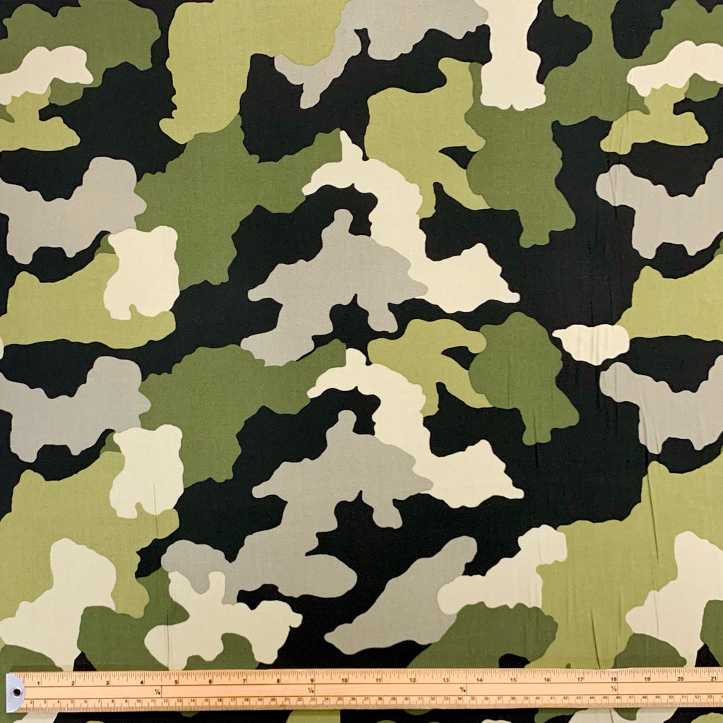 Camouflage pattern background seamless Royalty Free Vector