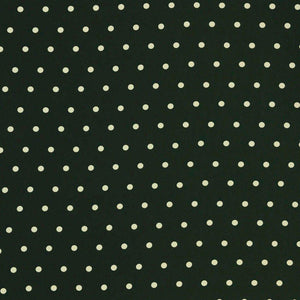 black and white polka dot chiffon fabric