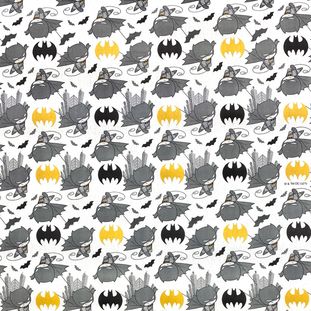 Mini Batman Cotton Fabric – Pound Fabrics