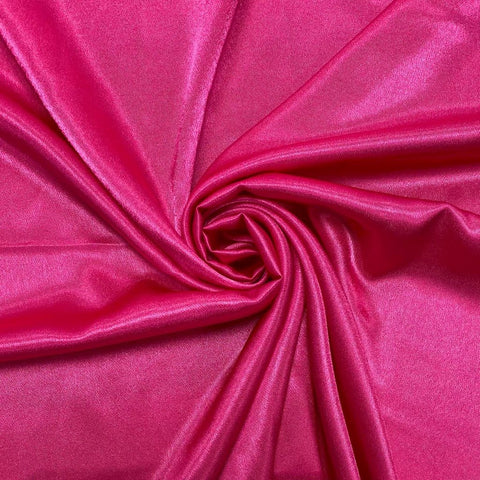 Dainty Floral Pink Satin Fabric – Pound Fabrics