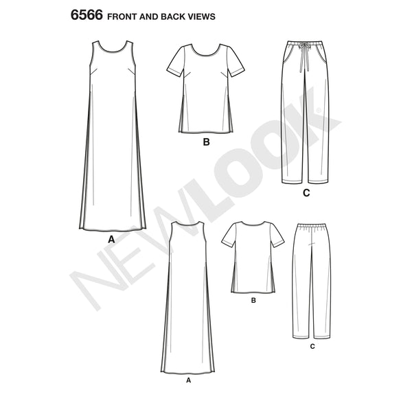 New Look Sewing Pattern 6566