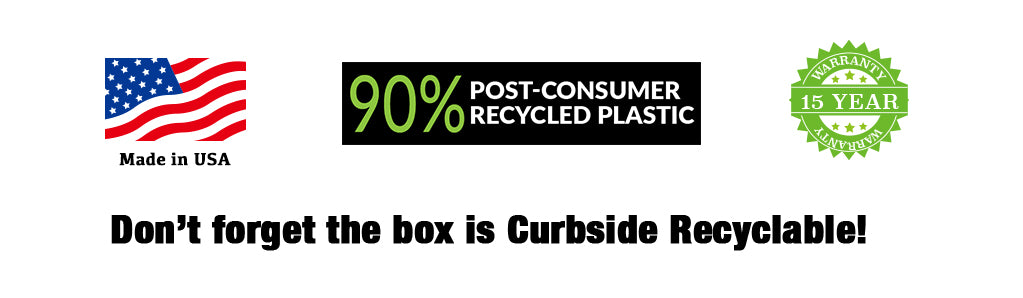 Don’t forget the box is Curbside Recyclable!