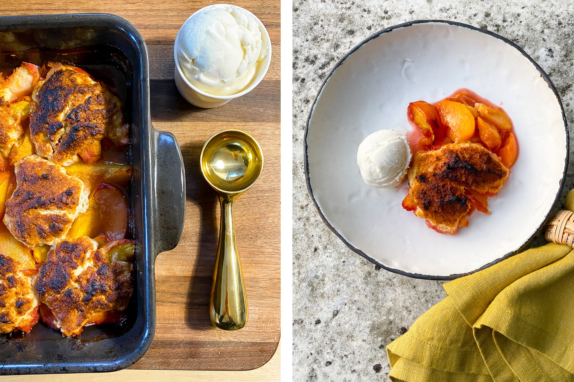 Peach Cobbler, The Lost Kitchen