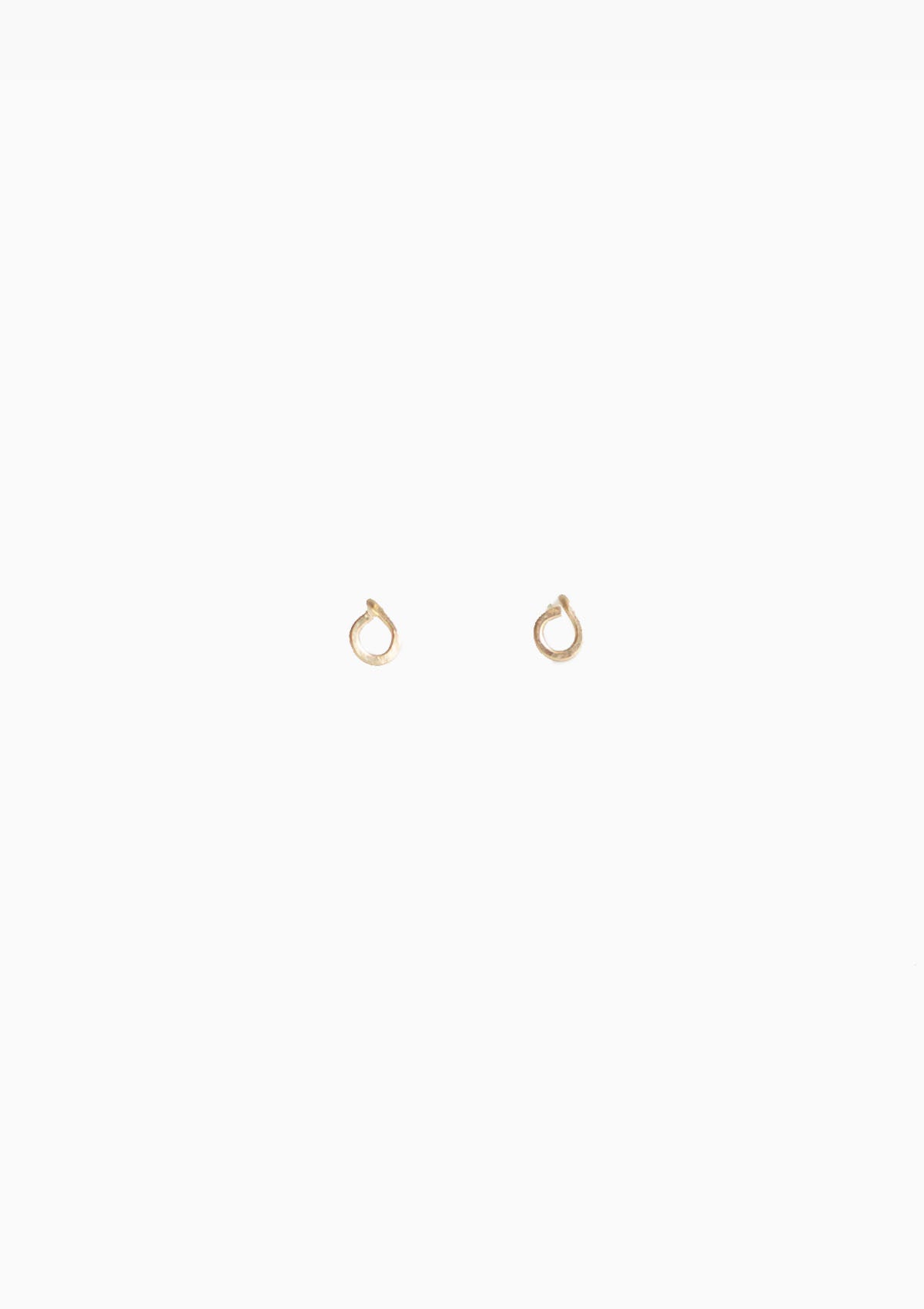 14K Loop Studs | Gold