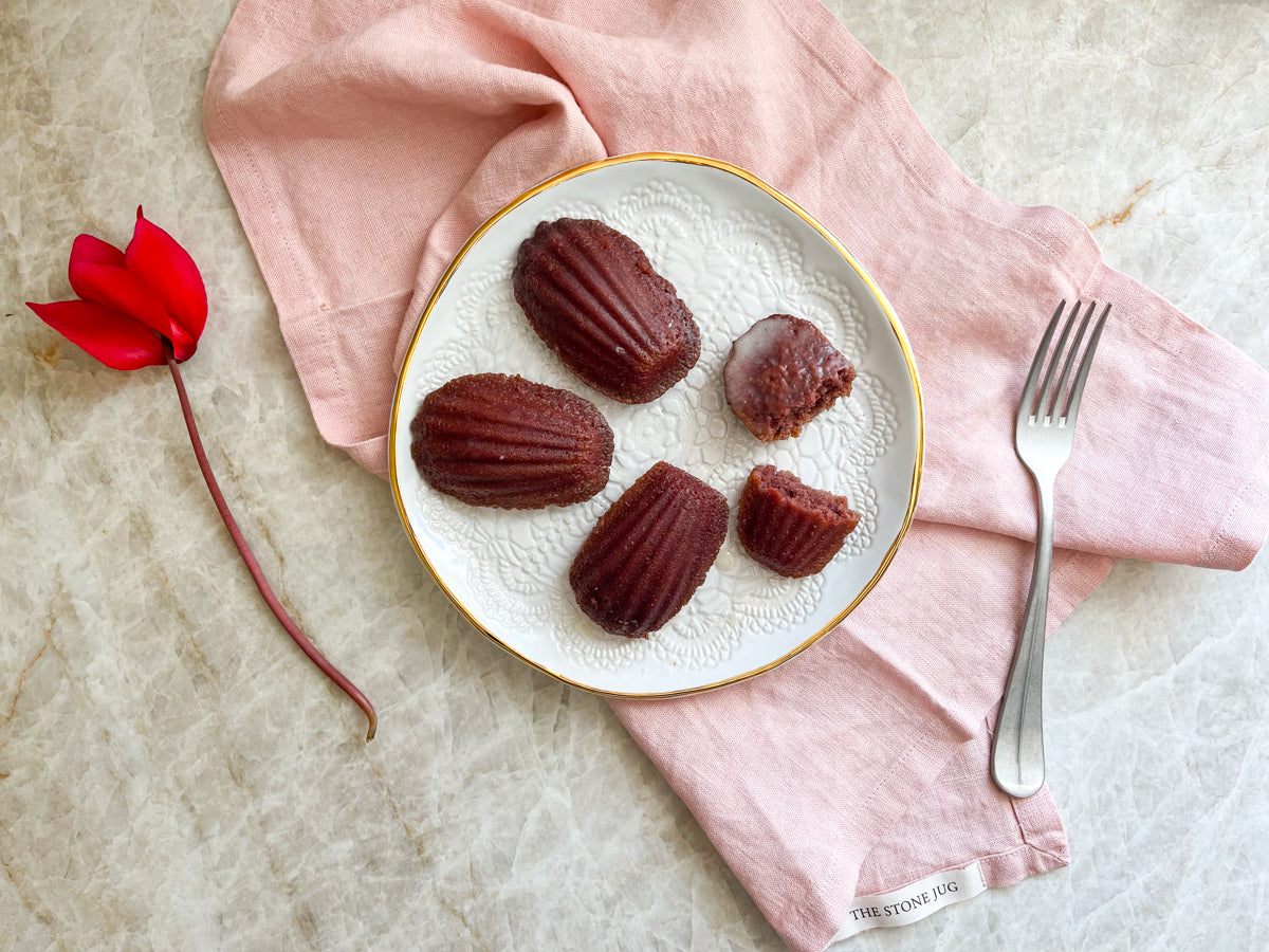 Red Velvet Madeleines, Rebecca Firth, The Cookie Book