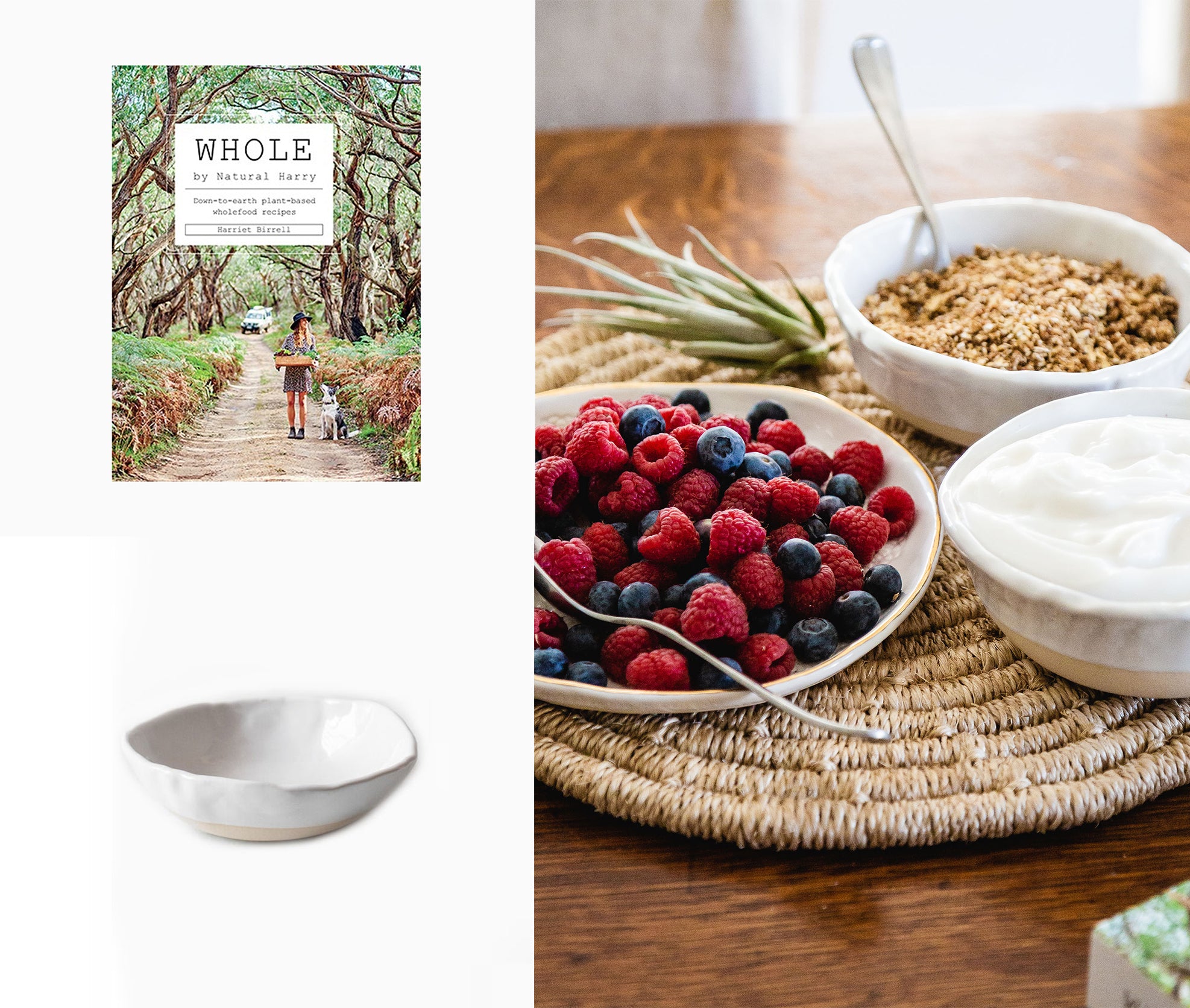 Whole Cookbook and Dessert Bowl