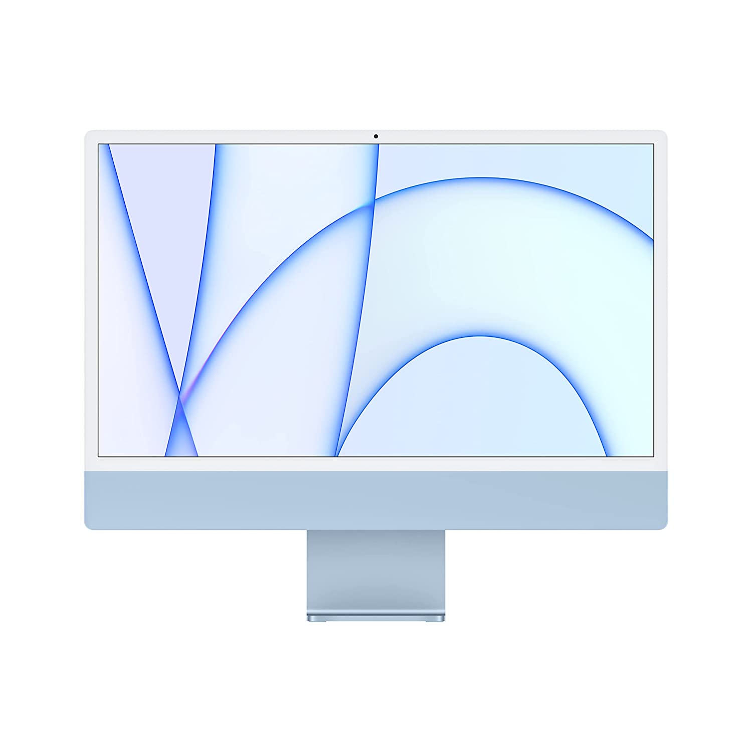 iMac 24 inch Blue M1 8-Core 3.2 CPU/7-Core GPU 256GB 2021 MJV93LL/A Grade (B)