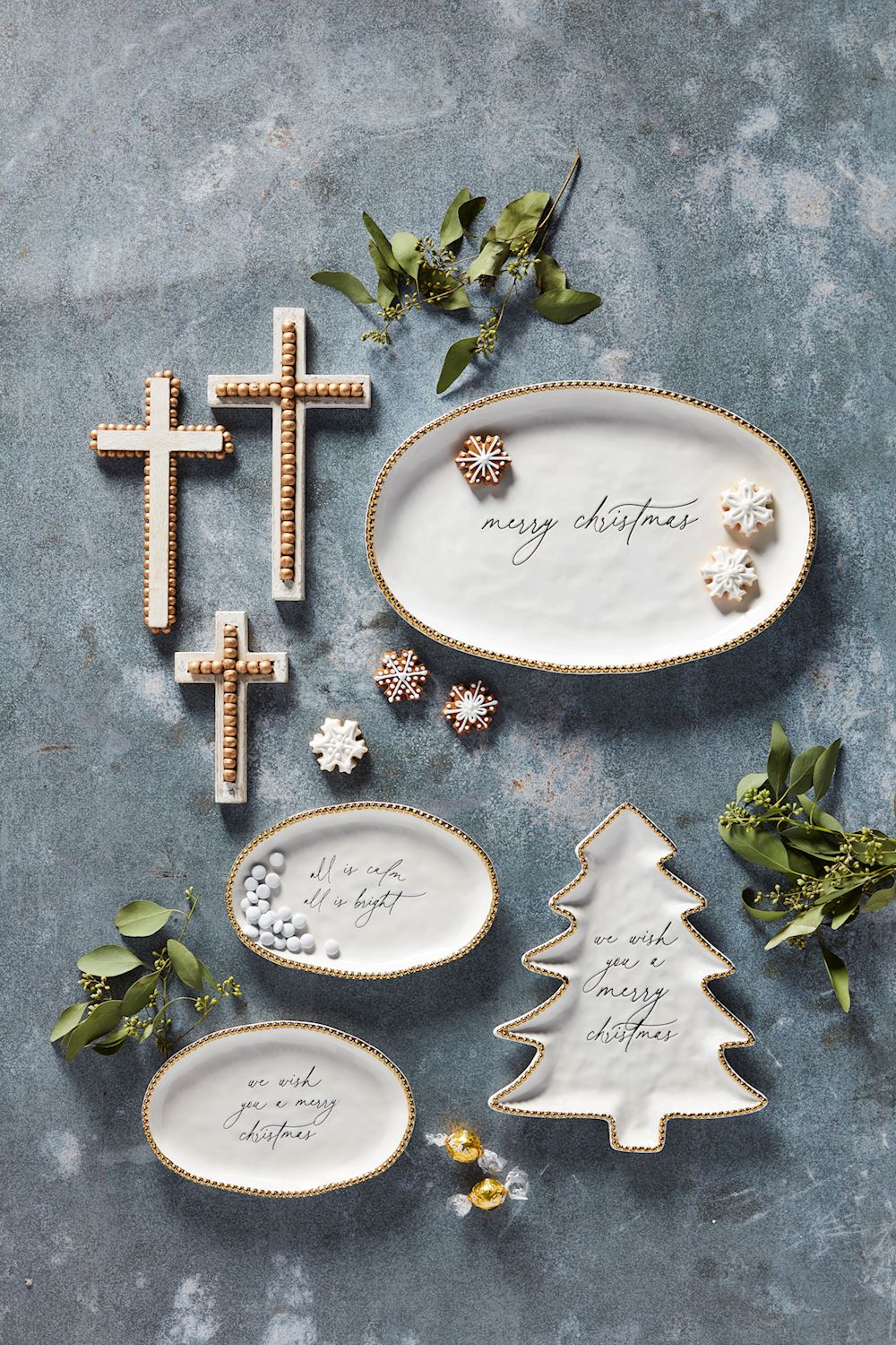ALL IS CALM SENTIMENT PLATE