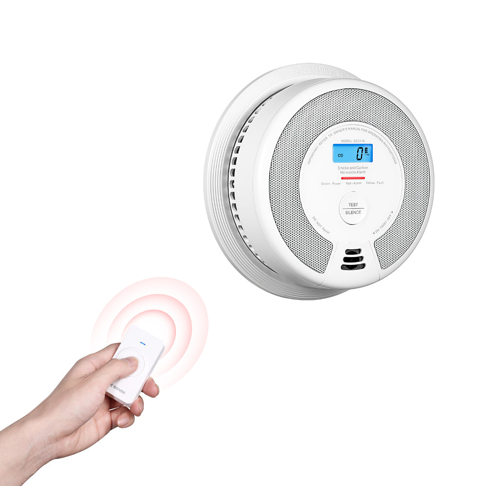 X-Sense XP01-W Wireless Interlinked Smoke and Carbon Monoxide Alarm