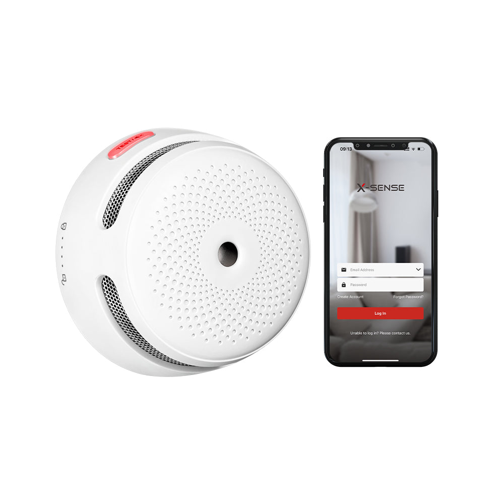 XS01-WR Wireless Interconnected Smoke Alarm with a replaceable lithium