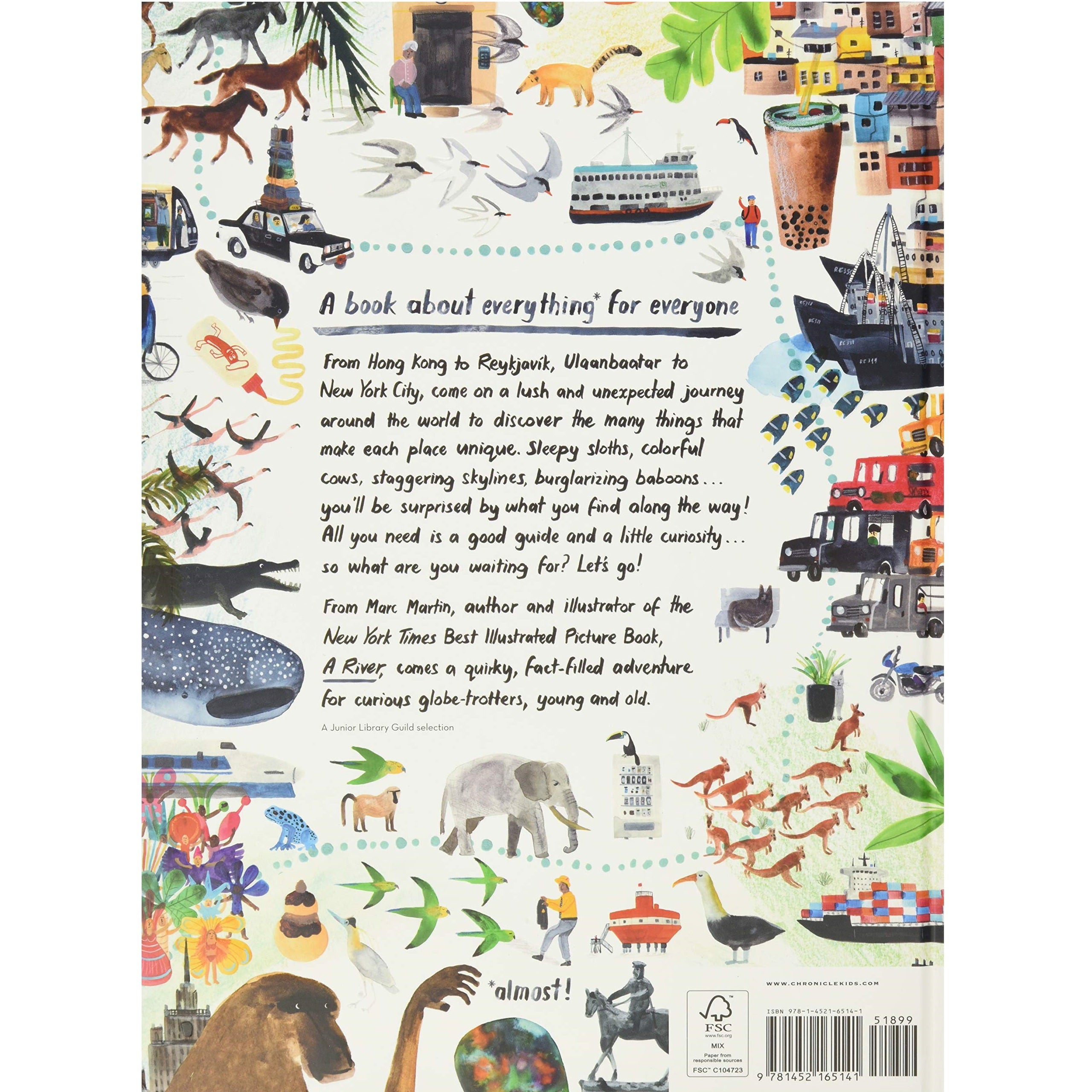 Everything & Everywhere: A Fact-Filled Adventure for Curious Globe-Trotters