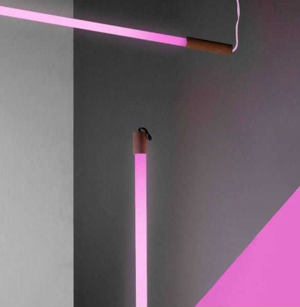 linea tube lamp- pink Store at MAD
