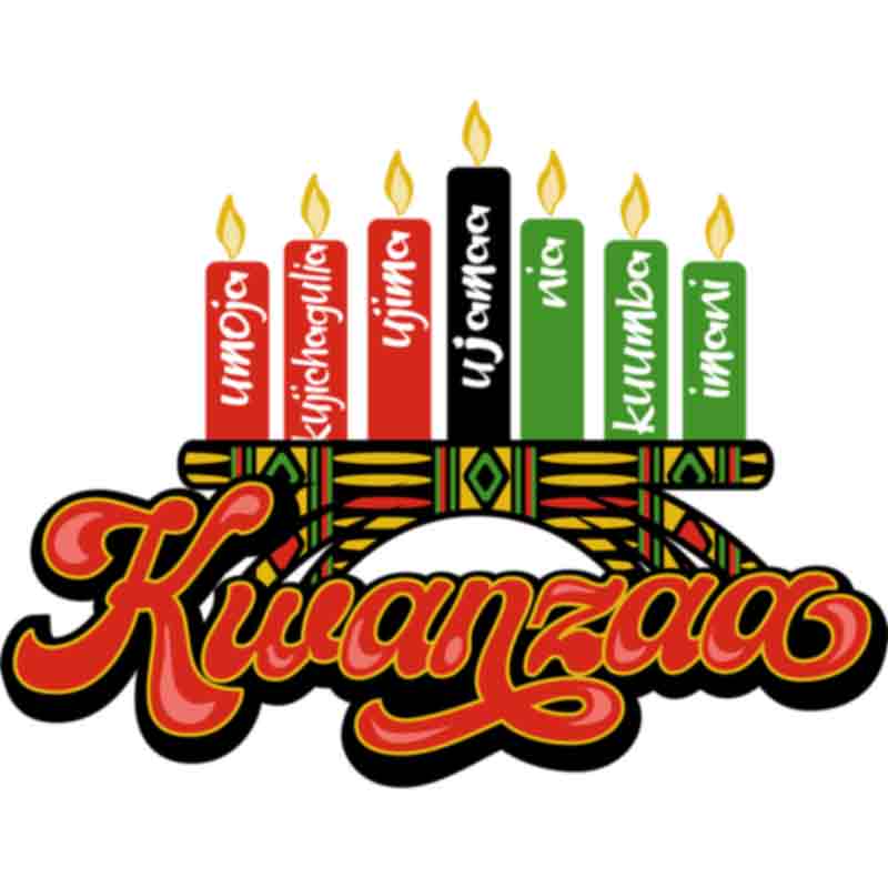 Image of Kwanzaa Candles (DTF Transfer)