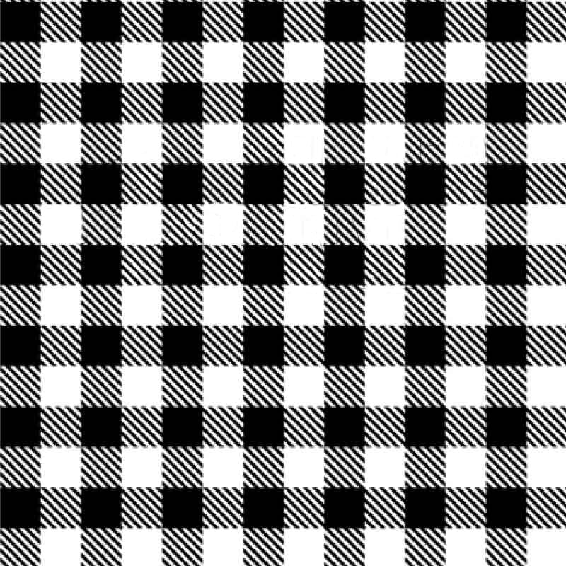 Black White Plaid Christmas buffalo check gingham pattern tartan  winter HD phone wallpaper  Peakpx