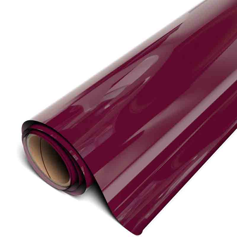 12" Burgundy Siser EasyWeed Heat Transfer Vinyl (HTV)