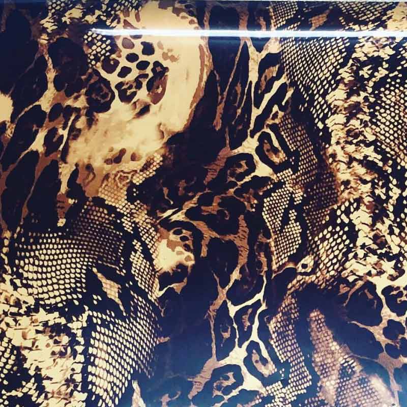 Image of Snake (Snakeskin) Soft Metallic Heat Transfer Vinyl (HTV)