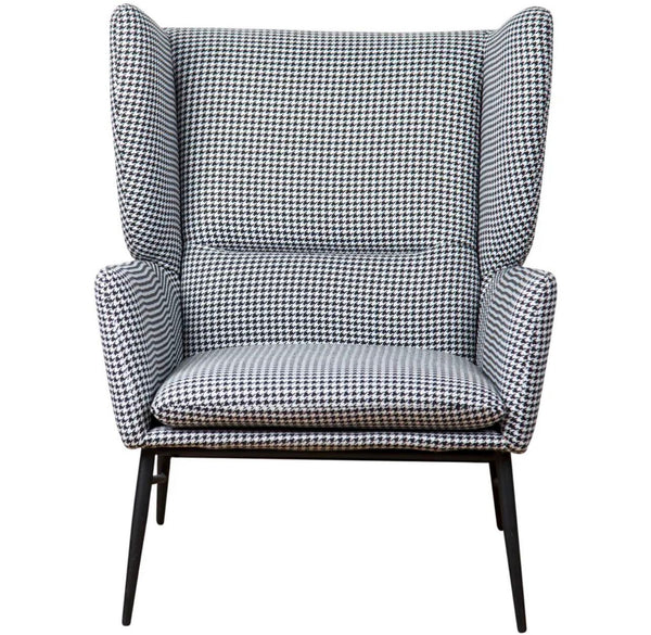 houndstooth occasional chair