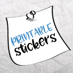 Printable stickers