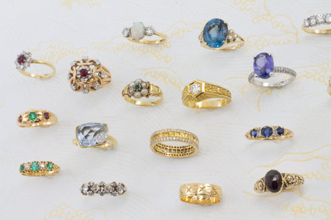 Vintage and antique rings