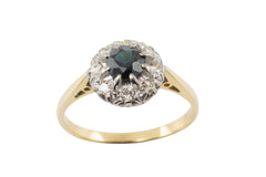 Jacqueline Kennedy: emerald and diamond "toi et moi" ring