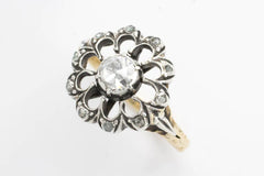 Dutch antique rose diamond ring