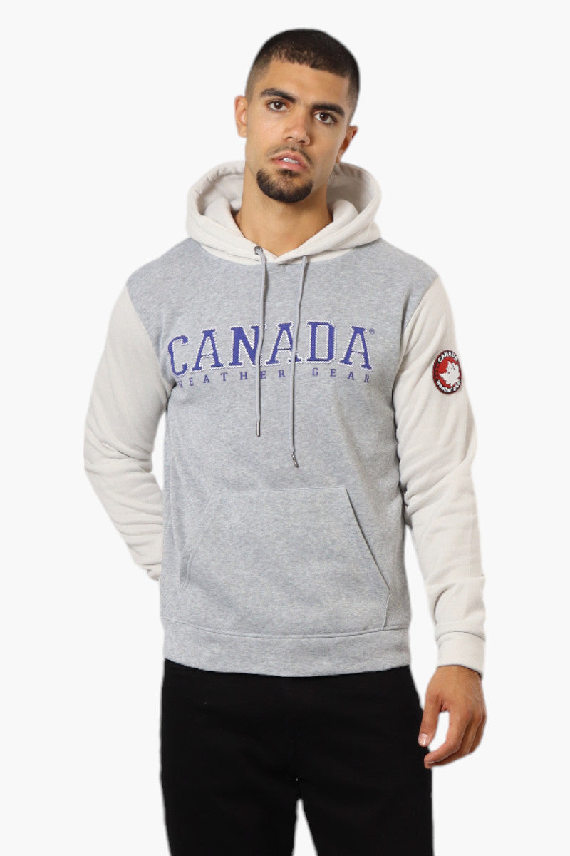 Canada Weather Gear Colour Block Hoodie - Grey - Canada Weather Gear product image