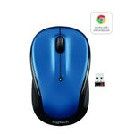 910-005754 Logitech Compact Wireless Mouse, Scrolling, Blue 097855153036